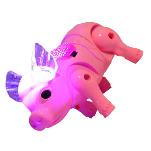 VICASKY Elektronisches Leuchtendes Laufendes Schwein mit Musik LED Licht Interaktives Lernspielzeug für Jungen und Mädchen Geburtstagsgeschenk Zufällige Farbe Zufällige Farbe VICASKY Elektronisches Leuchtendes Laufendes Schwein mit Musik LED Licht Interaktives Lernspielzeug für Jungen und Mädchen Geburtstagsgeschenk Zufällige Farbe Zufällige Farbe von VICASKY