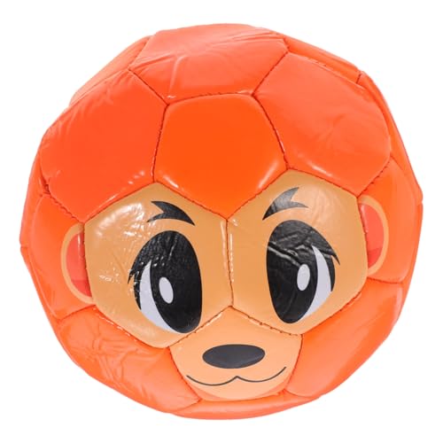 VICASKY Eltern-Kind-Fußball Fussball fusball für fußball fußball Fußball Indoor Sport Fußball Bälle für Kleinkinder Fußballkinder Pu Orange von VICASKY