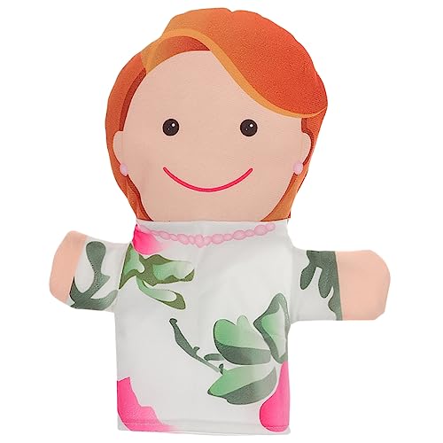 VICASKY Familie Handpuppe Handpuppen Babyspielzeug Kinder Fingerpuppen Meister der Puppen Vinyl Großelternpuppe Kinderpuppen Puppen für Kinder Tier Marionette Lehrmittel Kleinkind Stoff von VICASKY