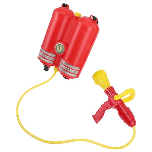 VICASKY Feuer Wasserpistole Wasserkampfspielzeug Wasser Rucksack Für Feuerwehrspielzeug Sommerspielzeug Erwachsene Wasser Outdoor- Strandspielzeug Pp von VICASKY