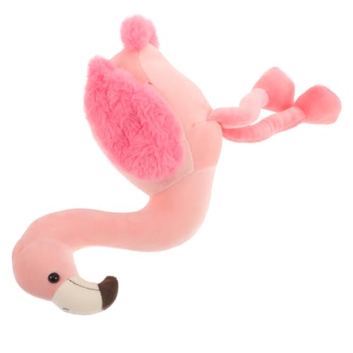 VICASKY Flamingo Puppenspielzeug Stofftier Flamingo Stofftier Plüsch Flamingos Plüschkissen Große Stofftiere Süßes Stofftier Süßes Körperkissen Gefüllter Flamingo Plüsch Kurzer von VICASKY