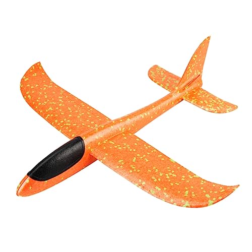 VICASKY Flugzeug Für EPP Schaum Glider Modell Flugzeuge Zum Manuellen Werfen Bunte Leichte Gleitrakete Orange Perfekt Für Outdoor Aktivitäten Und Spielspaß von VICASKY