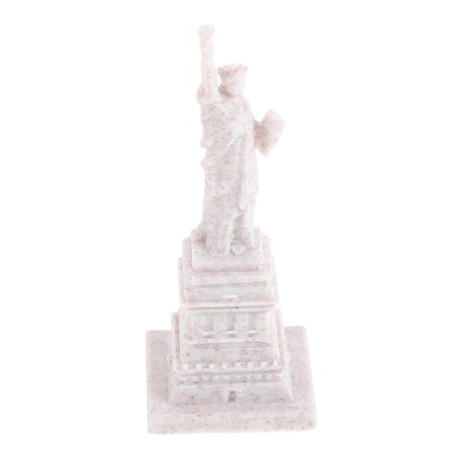 VICASKY Freiheitsstatue Modell Dekoration Mikro Landschaftsstatue Miniatur Wahrzeichen Von New York Freiheitsstatue Ornament Mikro Landschaftsdekoration Miniatur Desktop von VICASKY