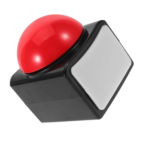 VICASKY Game Buzzer mit Licht und Sound Schneller Antwort Summer für Quizspiele Lustiger Druck Button für Geburtstagsspiele und Familienwettbewerbe Einfach Bedienbarer Game Show Buzzer VICASKY Game Buzzer mit Licht und Sound Schneller Antwort Summer für Quizspiele Lustiger Druck Button für Geburtstagsspiele und Familienwettbewerbe Einfach Bedienbarer Game Show Buzzer von VICASKY