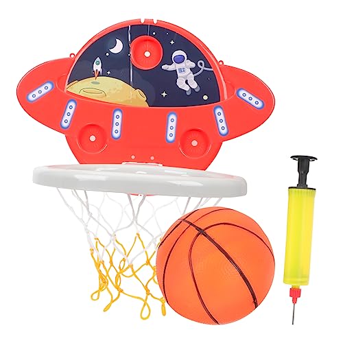 VICASKY Basketball Korb Kinder Basketballkorb Kinder Faltbarer Indoor Basketballkorb Für Wandmontierter Basketballrahmen Mit 3 Saugnäpfen & 1 Ball Für Jungen Und Ädchen Cartoon Design von VICASKY