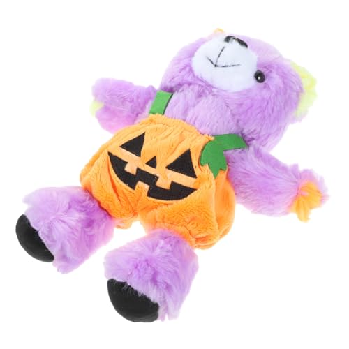 VICASKY Halloween Bär Plüschspielzeug Kürbis Kostüm Niedlicher Stofftier Bär Perfektes für Halloween Dekoration Farbenfrohes Kuscheltier Tröstender Begleiter VICASKY Halloween Bär Plüschspielzeug Kürbis Kostüm Niedlicher Stofftier Bär Perfektes für Halloween Dekoration Farbenfrohes Kuscheltier Tröstender Begleiter von VICASKY