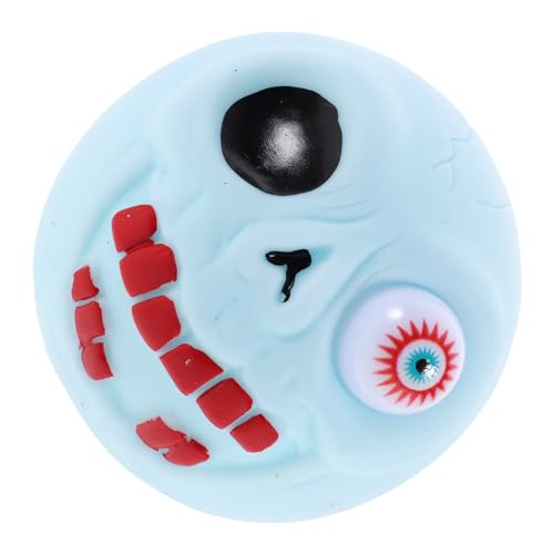 VICASKY Halloween Spielzeug Cartoon Schädel Squeeze Ball Hand Sensorischen Spielzeug Halloween Gefallen von VICASKY