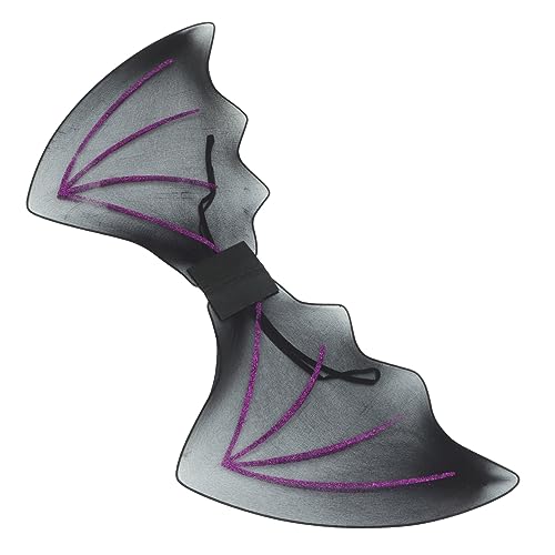 VICASKY Halloweenkostüm Zubehör für Dämonenkostüme Drachenflügel Requisiten Fledermaus kostüm Kinder Halloween Costume Halloween Kleidung bat Fledermausflügel Flügel Cosplay Metall Violett von VICASKY