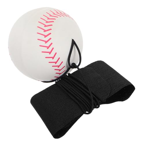 VICASKY Handgelenkelastischer Baseball Basketball-rückkehr Fußball-partygeschenke Fußball Zurückschlagen Armband Ballrücklauf Handgelenk-übungsball Armbandbälle Gummi von VICASKY