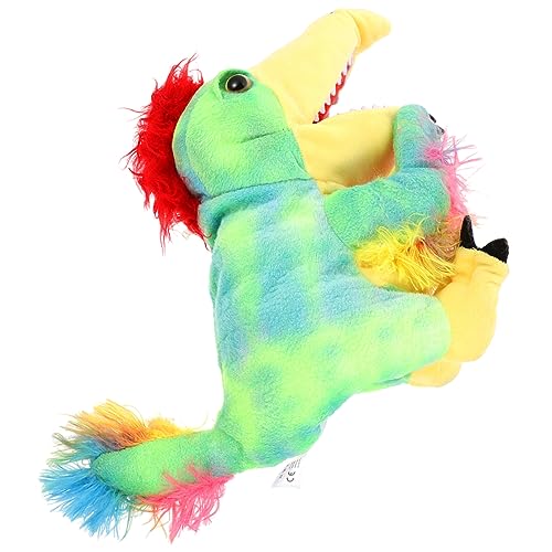 VICASKY Handpuppe Dinosaurier Realistisches Cartoon Dinosaurier Für Ideal Für Rollenspiele Lernspielzeug Und Kreative DIY Aktivitäten von VICASKY