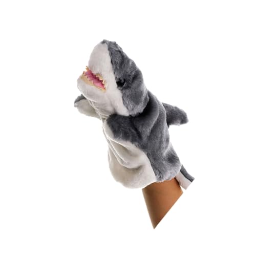 VICASKY Handpuppe für Shark plushies Meerestier Handpuppe Meerestier Plüsch Handpuppe Plüschpuppe für Plüschpuppe Handpuppe Puppe Grey von VICASKY