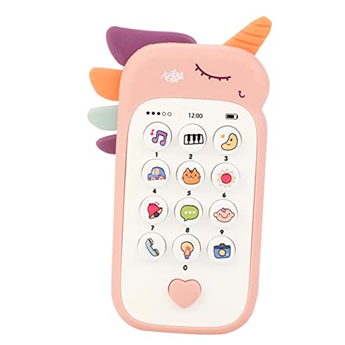 VICASKY Handy Für Telefon Für Handy Beiß Telefon Lustiges Babytelefon- Babyphone Telefon Telefonspielzeug Für Rosa Plastik von VICASKY