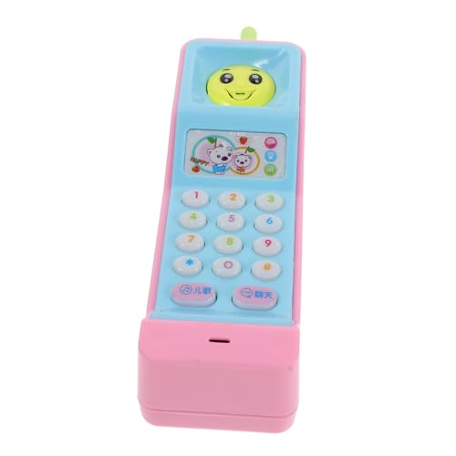 VICASKY Handyspielzeug für interaktives Reise Farbige Spielzeuge Rollenspiel Telefon Musik Telefon Handy für Babyphone Plastik von VICASKY