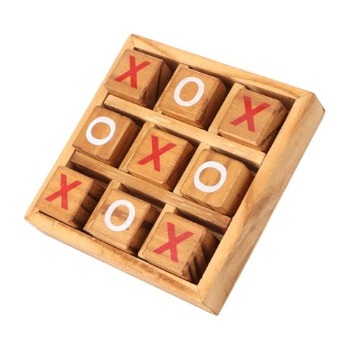 VICASKY Holz Brettspiel für Jahre Strategisches Familienspiel Klassisches Toe Cross Spiel Pädagogisches Puzzle Neutralfarbig Fördert Beobachtung und Denkfähigkeit VICASKY Holz Brettspiel für Jahre Strategisches Familienspiel Klassisches Toe Cross Spiel Pädagogisches Puzzle Neutralfarbig Fördert Beobachtung und Denkfähigkeit von VICASKY