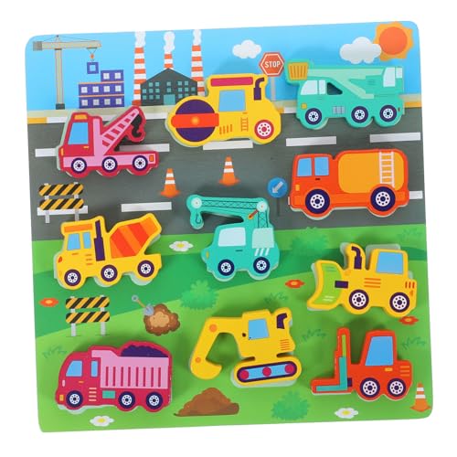 VICASKY Holz-Puzzle Kleinkinder Dreidimensionale Steckpuzzles aus Holz Fördert Hand-Auge-koordination Farben Formerkennung Pädagogisches Lernspielzeug für Ab Jahr VICASKY Holz-Puzzle Kleinkinder Dreidimensionale Steckpuzzles aus Holz Fördert Hand-Auge-koordination Farben Formerkennung Pädagogisches Lernspielzeug für Ab Jahr von VICASKY