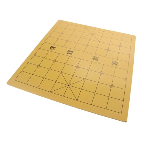 VICASKY Holz dual Schachbrett Gobang und Chinesisches Schach Gobangseite Tragbares Leichtes Klappbares Spielbrett mit Klarer Linienführung für Familie und Denkspiele VICASKY Holz dual Schachbrett Gobang und Chinesisches Schach Gobangseite Tragbares Leichtes Klappbares Spielbrett mit Klarer Linienführung für Familie und Denkspiele von VICASKY