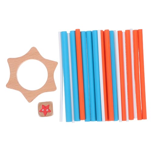 VICASKY Holzspielzeug Balance Herausforderung Buntes Geduldspiel für Erwachsene Mobiles Familienspiel Feinmotorik Koordination und Kognitivem Training bei Reisen und Partys VICASKY Holzspielzeug Balance Herausforderung Buntes Geduldspiel für Erwachsene Mobiles Familienspiel Feinmotorik Koordination und Kognitivem Training bei Reisen und Partys von VICASKY