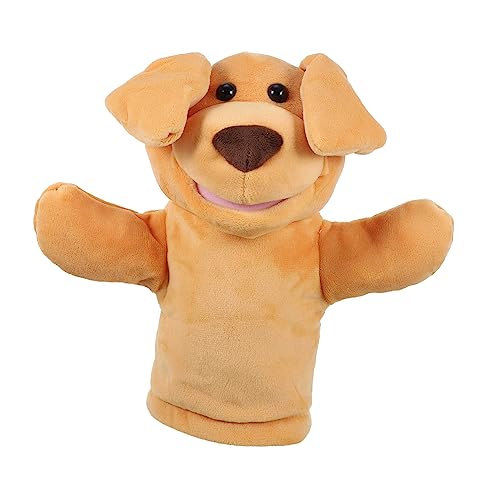 VICASKY Hunde-handpuppe Spielzeug Tierpuppen Für Kinder Weiche Plüschpuppe Ideal Zum Geschichtenerzählen Und Spielen von VICASKY