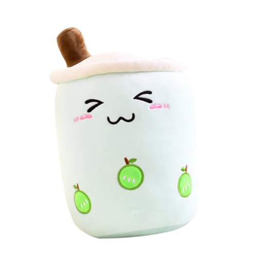 VICASKY Kawaii Bubble Tea Kissen 24 cm Grüne Fruchtaugen Kissen Für Tee Stofftier Angenehmes Handgefühl Spielzeug Für Jungen Und Mädchen Dekoratives Kissen Für Zuhause VICASKY Kawaii Bubble Tea Kissen 24 cm Grüne Fruchtaugen Kissen Für Tee Stofftier Angenehmes Handgefühl Spielzeug Für Jungen Und Mädchen Dekoratives Kissen Für Zuhause von VICASKY