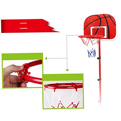 VICASKY Kinder Basketballtor Kinderspielzeug Kinder Basketballständer Verstellbarer Basketballkorb Für Den Außenbereich Kinder Basketballständer Spielspielzeug Für Kinder Im Freien von VICASKY