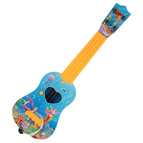 VICASKY Kinder Gitarre Musikspielzeug Mini-Ukulele kinderinstrumente Kinder musikinstrumente Ukulele-Spielzeug für das frühe Lernen Anfänger Musikinstrument Spielzeug Plastik Colorful von VICASKY