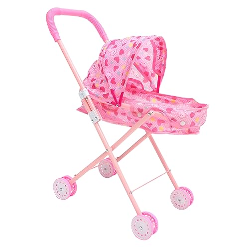 VICASKY Kinder Verwenden Kleine Kinderwagen, Babypuppenwagen, Simulationspuppen, Kinderwagenspielzeug, Vorgeben, Spielzeug Zu Spielen von VICASKY