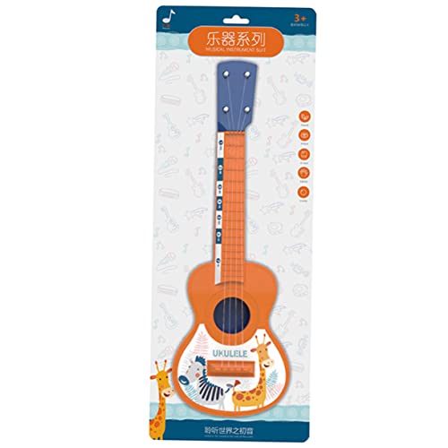 VICASKY Kinderinstrument Pädagogisches Gitarren-musikspielzeug Ukulele Für Erwachsene Mini-Gitarre -Ukulele-gitarrenspielzeug Gitarre Für Anfängerkinder Plastik von VICASKY