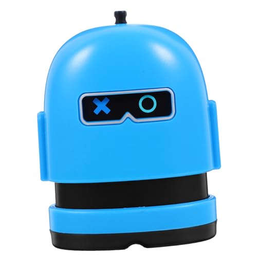 VICASKY Kinderstempelaufkleber Kinderstempel Namensetikett Namensstempel Stempelset Personalisierter Stempel Benutzerdefinierte Kleinkinderkleidung Stempelroboter Roboter Für Pp Blau von VICASKY