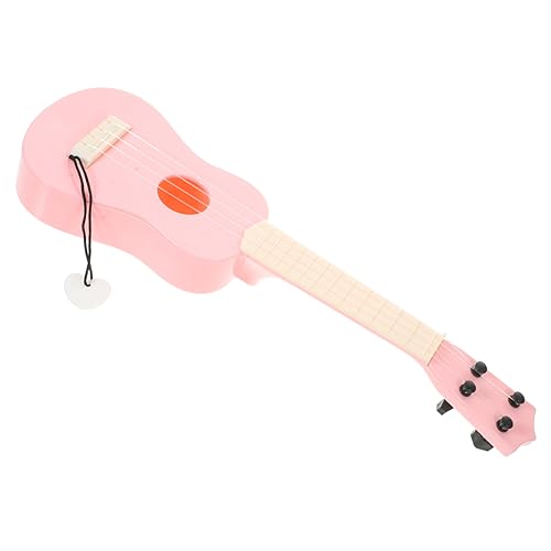 VICASKY Kleine Ukulele Für Educational Instrument Pink Ukulele Zum Musizieren Und Lernen Ideales Für Kleinkinder Trainiert Musikalische Fähigkeiten von VICASKY