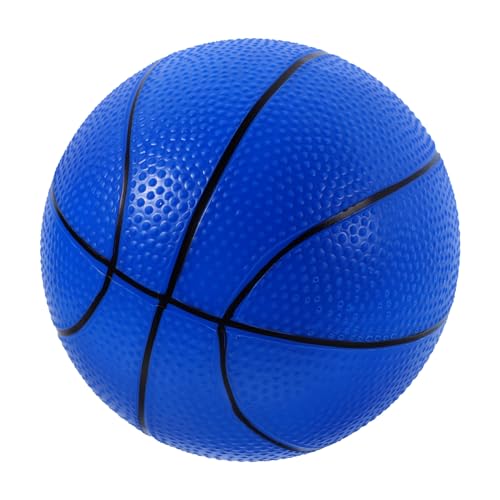 VICASKY Kinderball Basketball Spielzeug Luftgefüllter Basketball Für Bouncy Ball Blauer PVC Basketball Für Drinnen Und Draußen Ideal Für Spielplatz Und Garten Leicht Und Langlebig von VICASKY