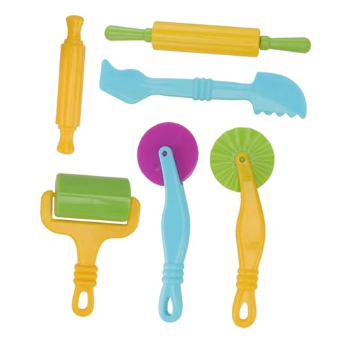 VICASKY Knetwerkzeug Knete Zubehör mit Ausstechern und Extruder für Kreatives Formen und Basteln Buntes Clay Dough für Ab Jahren Sicher und Fördernd VICASKY Knetwerkzeug Knete Zubehör mit Ausstechern und Extruder für Kreatives Formen und Basteln Buntes Clay Dough für Ab Jahren Sicher und Fördernd von VICASKY