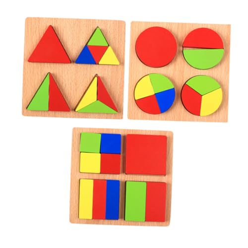 VICASKY Kreatives Holzspielzeug Puzzle-Spielzeug Stapelspielzeug Rätsel Für Kleinkinder Holz Spielzeug Lernspielzeug Aus Holz Hölzern von VICASKY