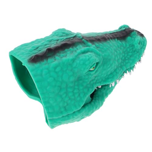 VICASKY -Krokodil-Handpuppe Rolle Kinderhandpuppe Fantasievolles Alligator Handpuppe Tierhandpuppe Tierische Fingerpuppen tierische Handpuppe Green von VICASKY