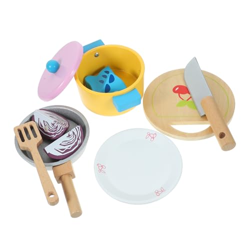 VICASKY Küchen Set Mini Kochgeschirr Spielset Für Pretend Play Kochutensilien Für Kreative Rollenspiele Ideales Für Kleinkinder Und Vorschulkinder von VICASKY