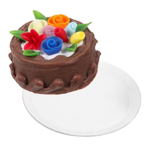 VICASKY Künstlicher Mini Kuchen Für Hochzeiten Dekoratives Dessert Modell Foto Requisite Und Tischdekoration Ideal Für Feierliche Anlässe Und Veranstaltungen von VICASKY