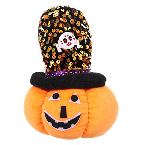 VICASKY Kürbispuppendekoration Kürbisdekor Flauschige Stofftiere Halloween Dekor Flauschiger Stoffkürbis Halloween Wohnkultur Halloween Spielzeug Halloween Partygeschenke von VICASKY