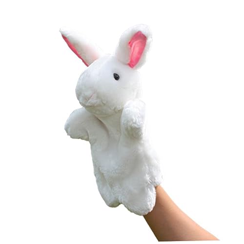 VICASKY Kuscheliger Handpuppen Hase Aus üsch Perfekt Für Geschichtenerzählen Rollenspiele Und Kreative Spielstunden Kinderspielzeug Für Jungen Und ädchen Klassisches von VICASKY