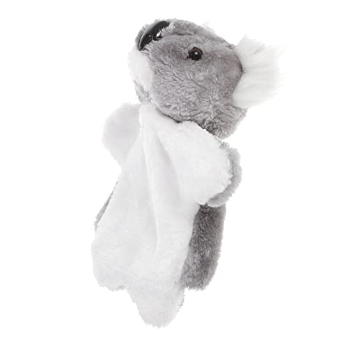 VICASKY Kuscheliger Koala Handpuppen Für Interaktives üsch Tierpuppen Für Eltern Kind Interaktion Niedliches Tier Design Dunkelgrau von VICASKY