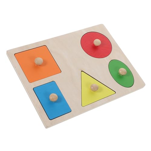 VICASKY Lernspielzeug Geometrische Formen Steckpuzzle Groß Für Kleinkinder Montessori Und Aufmerksamkeitsübungen VICASKY Lernspielzeug Geometrische Formen Steckpuzzle Groß Für Kleinkinder Montessori Und Aufmerksamkeitsübungen von VICASKY