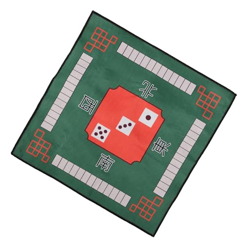 VICASKY Mahjong Tischmatte rutschfest Dicke Spielmatte mit Klassischem Chinesischem Design Geräuschdämpfende Tischdecke für Mahjong Poker Domino Brettspiele VICASKY Mahjong Tischmatte rutschfest Dicke Spielmatte mit Klassischem Chinesischem Design Geräuschdämpfende Tischdecke für Mahjong Poker Domino Brettspiele von VICASKY