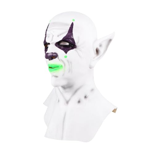 VICASKY Maske Festival-requisiten Halloween-streich-kopfbedeckung Cosplay-kopfbedeckung Halloween-imp-stil Spukhaus Halloween-kopfschmuck Halloween-blut-scherz-requisite Emulsion von VICASKY