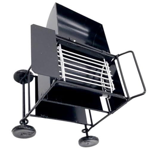 VICASKY Maßstab Mini BBQ Grill Zubehör Realistisches Puppenhaus Möbel Dekoration für Spielhaus und DIY Bastelprojekte VICASKY Maßstab Mini BBQ Grill Zubehör Realistisches Puppenhaus Möbel Dekoration für Spielhaus und DIY Bastelprojekte von VICASKY