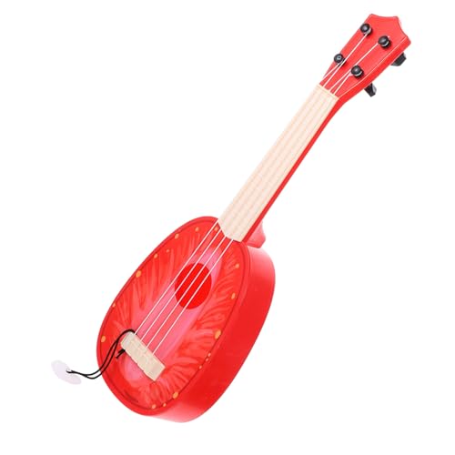 VICASKY Mini-Gitarren-Modell-Spielzeug, Praktisches Simuliertes Gitarren-Spielzeug, Mini-Ukulele, Party-Foto-Requisiten von VICASKY