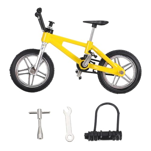 VICASKY Mini MTB Simulation Fingerbike aus Langlebiger Legierung Bewegliche Teile Wie Echtes Fahrrad Geeignet als Fingerspielzeug und Desktop Sportspiel für Sammler VICASKY Mini MTB Simulation Fingerbike aus Langlebiger Legierung Bewegliche Teile Wie Echtes Fahrrad Geeignet als Fingerspielzeug und Desktop Sportspiel für Sammler von VICASKY