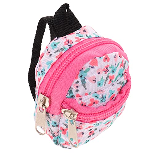 VICASKY Mini Rucksack Für Puppen Aus Strapazierfähigem Polyester Dekorativer Puppenrucksack Bunten Farben Für Ideal Schultasche Oder Spielzeugaufbewahrung von VICASKY