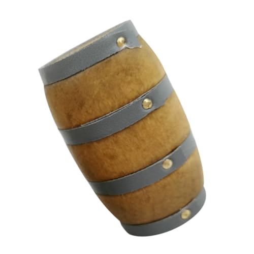 VICASKY Mini-weinfass Puppenhausminiaturen Mini-zubehör Für Hausgetränke Mini-bierfass Mikro-weinfass-Modell Mini-fass-Modell Winzige Hausbierfässer Puppenhaus Weinfass Barrel-Modelle Holz von VICASKY