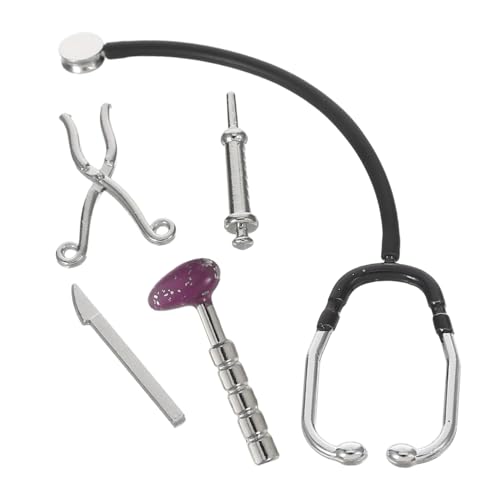 VICASKY Miniatur Arztset Teiliges Mini Arztspielzeug mit und Detailgetreues Zubehörset für Puppenhaus Kreative Dekoration und Realistisches Medizinisches Rollenspiel VICASKY Miniatur Arztset Teiliges Mini Arztspielzeug mit und Detailgetreues Zubehörset für Puppenhaus Kreative Dekoration und Realistisches Medizinisches Rollenspiel von VICASKY