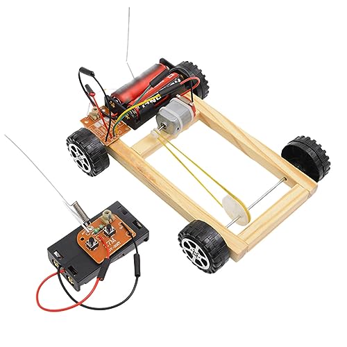 VICASKY Modell mit Allradantrieb bastel Set für Fernbedienung für Experimentierkasten Fernbedienung Technologiemodell Allradautomodellspielzeug von VICASKY