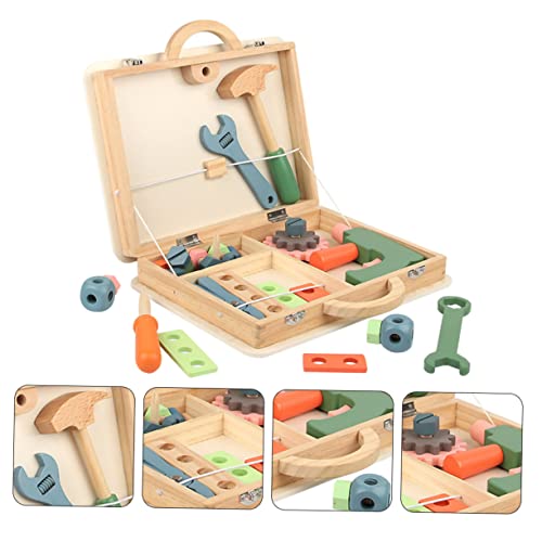 VICASKY Multifunktionales Werkzeugkasten Für Lernspielzeug Zur Der Kreativität Und Feinmotorik Rollenspiel Reparatur Set Aus Für Jungen Und ädchen Ideales von VICASKY