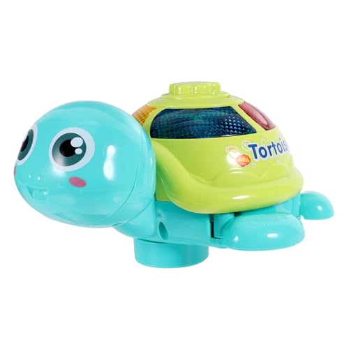 VICASKY Spielzeug Schildkröte Musik Und Licht Automatisches Richtungswechseln Bei Hindernissen Lernspielzeug Für Junge Mädchen Partygeschenk Oder Sammlerstück VICASKY Spielzeug Schildkröte Musik Und Licht Automatisches Richtungswechseln Bei Hindernissen Lernspielzeug Für Junge Mädchen Partygeschenk Oder Sammlerstück von VICASKY